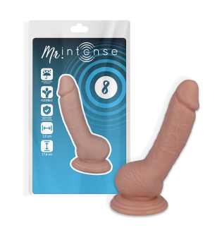 MR INTENSE - 8 PÉNIS RÉALISTE 17.6 CM -O- 3.5 CM