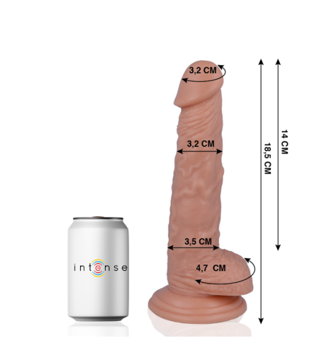 MR INTENSE - 13 PÉNIS RÉALISTE 18.5 CM -O- 3.2 CM