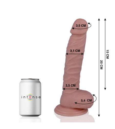 MR INTENSE - 19 PÉNIS RÉALISTE 20 CM -O- 3.1 CM