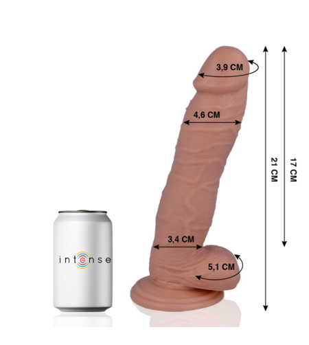 MR INTENSE - 24 PÉNIS RÉALISTE 21 CM -O- 4.6 CM