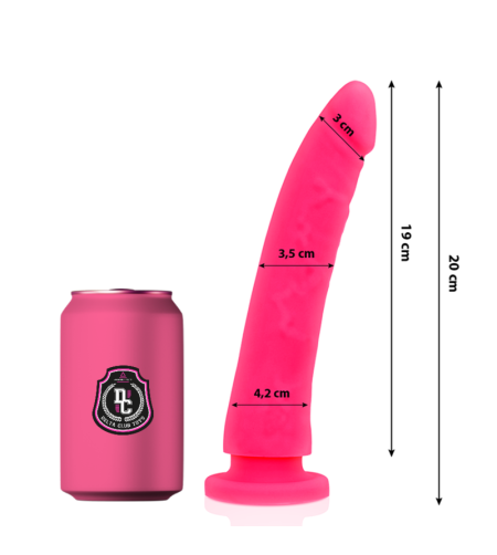 DELTA CLUB - TOYS GODE MÉDICAL ROSE EN SILICONE 20 CM -O- 4 CM