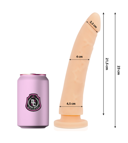 DELTA CLUB - TOYS GODE NATUREL MÉDICAL SILICONE 23 CM -O- 4.5 CM