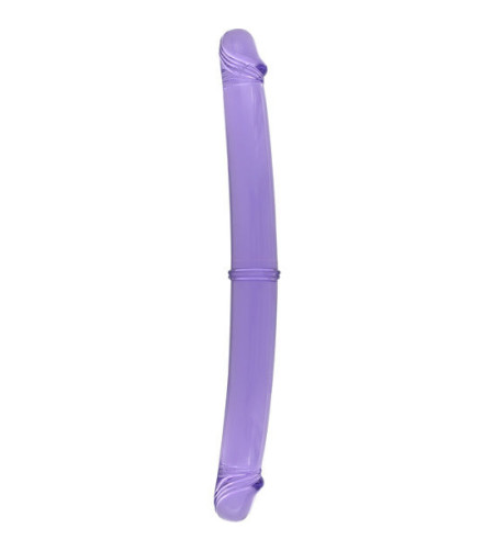 SEVEN CREATIONS - DOUBLE PÉNIS 30 CM VIOLET