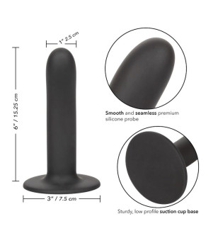 CALEXOTICS - BOUNDLESS DILDO 15.25 CM COMPATIBLE HARNAIS LISSE