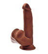 KING COCK - BALLES GODE 3D PLUS 24.5 CM MARRON