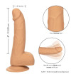 CALEXOTICS - CLOUS EN SILICONE 15.24 CM PEAU