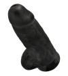 KING COCK - PÉNIS RÉALISTE CHUBBY 23 CM NOIR