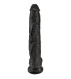 KING COCK - PÉNIS RÉALISTE AVEC BOULES 30.5 CM NOIR