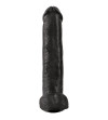 KING COCK - PÉNIS RÉALISTE AVEC BOULES 34.2 CM NOIR