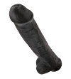 KING COCK - PÉNIS RÉALISTE AVEC BOULES 34.2 CM NOIR