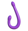 CLASSIX - GODE DOUBLE FLEXIBLE 43,7 CM VIOLET