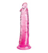 KING COCK - CLEAR PÉNIS RÉALISTE 19.7 CM ROSE