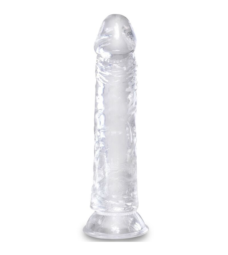 KING COCK - PÉNIS RÉALISTE CLAIR 19.7 CM TRANSPARENT