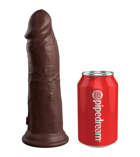 KING COCK - ELITE GODE RÉALISTE EN SILICONE 20.3 CM MARRON