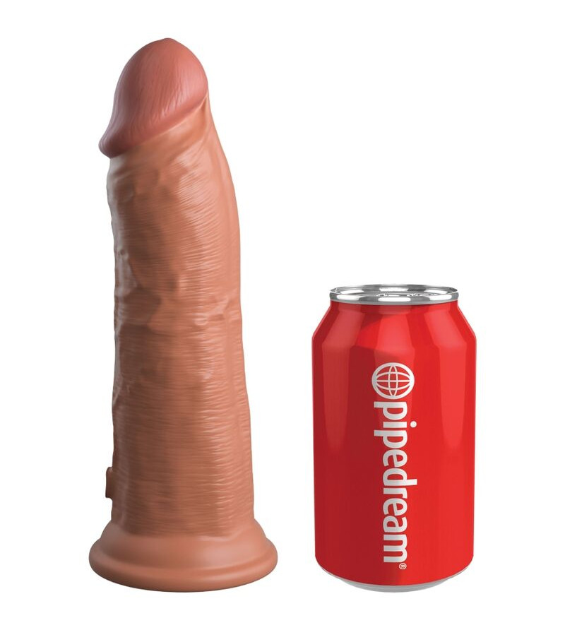 KING COCK - ELITE GODE RÉALISTE EN SILICONE 20.3 CM CARAMEL