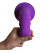 ADRIEN LASTIC - GODE EN SILICONE HITSENS VIBE 3 VIOLET