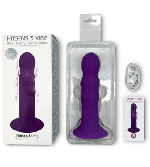 ADRIEN LASTIC - GODE EN SILICONE HITSENS VIBE 3 VIOLET