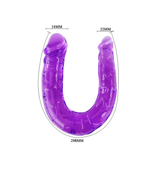 BAILE - DOUBLE GODE EN GELÉE FLEXIBLE LILAS