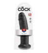 KING COCK - 10 GODE NOIR 25 CM