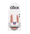 KING COCK - GODE DOUBLE PÉNÉTRATION 12.7 CM NATUREL