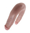 KING COCK - GODE DOUBLE PÉNÉTRATION 12.7 CM NATUREL