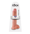 KING COCK - 11 CHAIR DE GODE AVEC BOULES 28 CM