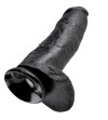 KING COCK - 12 GODE NOIR AVEC BOULES 30.48 CM