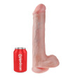 KING COCK - GODE AVEC COUILLES 33 CM - CHAIR