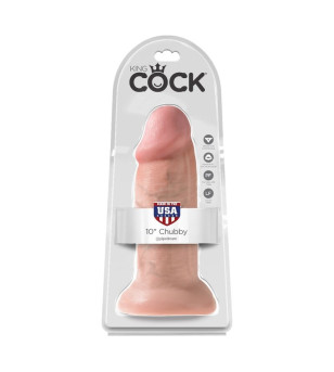 KING COCK - GODE RÉALISTE CHUBBY 25.4 CM