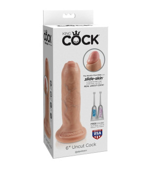 KING COCK - GODE RÉALISTE CHAIR NON COUPÉ 15 CM