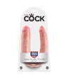 KING COCK - GODE DOUBLE PÉNÉTRATION 17.8 CM NATUREL