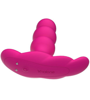 NALONE - VIBRATEUR ANAL PEARL TÉLÉCOMMANDE NOIR