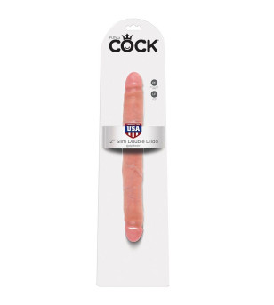 KING COCK - GODE DOUBLE NATUREL 30 CM