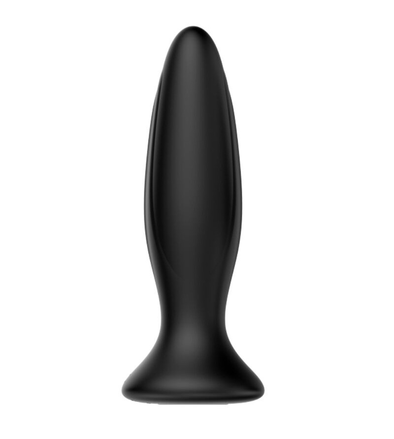 MR PLAY - PLUG ANAL VIBRATEUR NOIR RECHARGEABLE