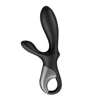 SATISFYER - APPLICATION HEAT CLIMAX+ VIBRATEUR ANAL NOIR