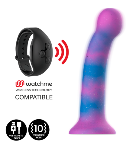 MYTHOLOGY - DION GALACTIC DILDO S - VIBRATEUR WATCHME TECHNOLOGIE SANS FIL COMPATIBLE