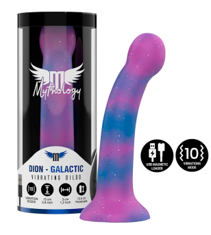 MYTHOLOGY - DION GALACTIC DILDO S - VIBRATEUR WATCHME TECHNOLOGIE SANS FIL COMPATIBLE