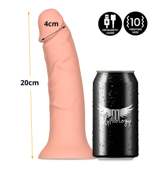 MYTHOLOGY - ASHER ORIGINAL DILDO M - VIBRATEUR COMPATIBLE AVEC LA TECHNOLOGIE SANS FIL WATCHME