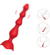 ARMONY - VIBRATEUR ROSE PAGODE  PLUG ANAL ROUGE