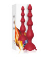 ARMONY - VIBRATEUR ROSE PAGODE  PLUG ANAL ROUGE