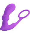 PRETTY LOVE - BAGUE WARREN ET VIBRATEUR ANAL VIOLET