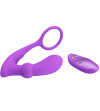 PRETTY LOVE - BAGUE WARREN ET VIBRATEUR ANAL VIOLET
