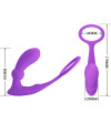 PRETTY LOVE - BAGUE WARREN ET VIBRATEUR ANAL VIOLET