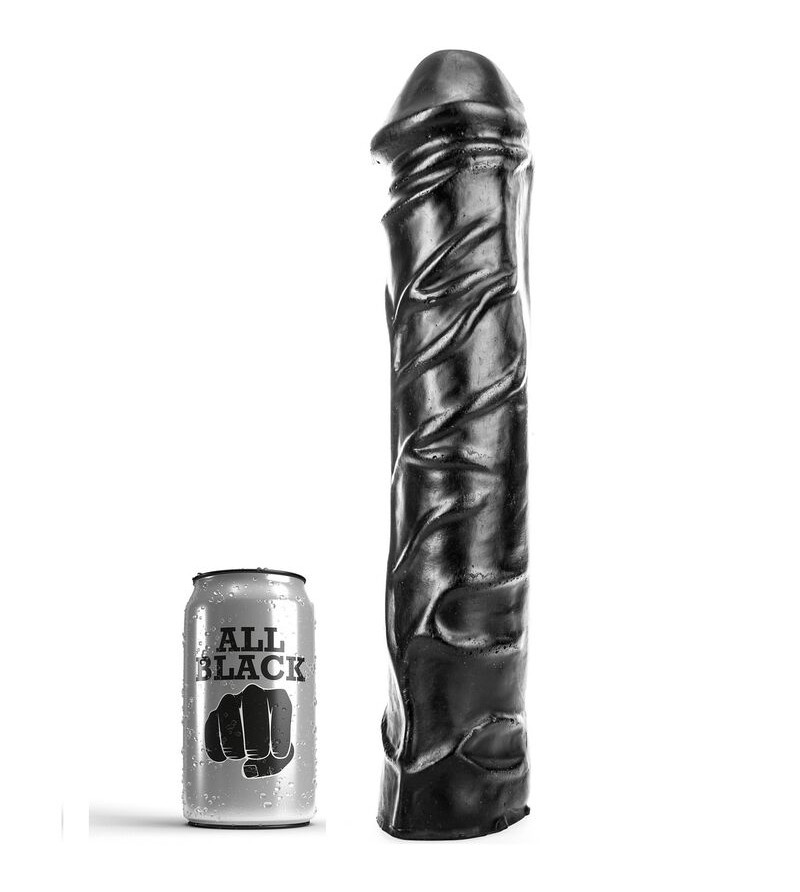 ALL BLACK - GODE GÉANT FISTING DOUX 32 CM