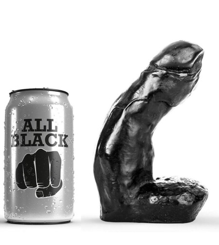 ALL BLACK - GODE RÉALISTE 15 CM