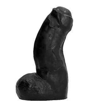 ALL BLACK - DONG RÉALISTE NOIR 17 CM