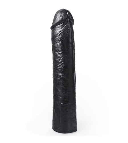 HUNG SYSTEM - GODE RÉALISTE COULEUR NOIR BENNY 25,5 CM