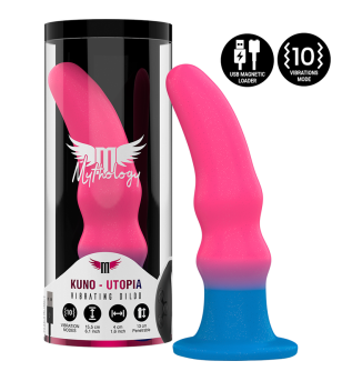 MYTHOLOGY - KUNO UTOPIA DILDO M - VIBRATEUR COMPATIBLE AVEC LA TECHNOLOGIE SANS FIL WATCHME
