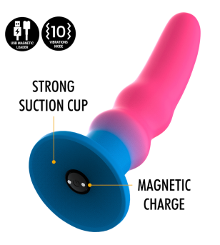MYTHOLOGY - KUNO UTOPIA DILDO M - VIBRATEUR COMPATIBLE AVEC LA TECHNOLOGIE SANS FIL WATCHME