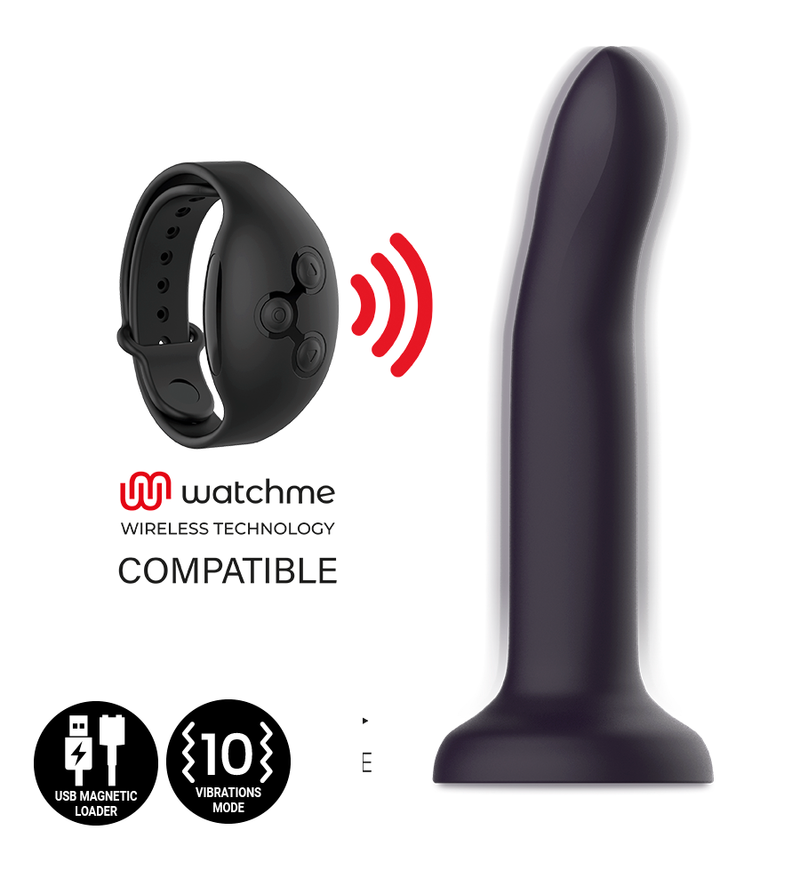 MYTHOLOGY - DUMAN MYSTIC DILDO L - VIBRATEUR COMPATIBLE AVEC LA TECHNOLOGIE SANS FIL WATCHME